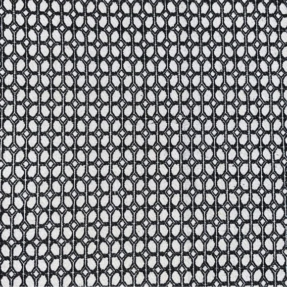 Talbots Chatham style pants, cream & black print, zipper on side, back pockets - Picture 10 of 13